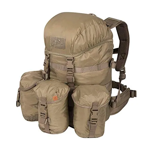 Helikon-Tex MATILDA Backpack Coyote 35l Rucksack - Robuster 35l Wanderrucksack aus 500D Cordura, ideal für Bushcraft-Abenteuer. Mit MOLLE-System, gepolsterten Schultergurten und mehreren Taschen für optimale Organisation.