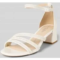 Buffalo Damen Sandaletten LUCY GLAM Weiß, Größe: 39 in weiß von Buffalo