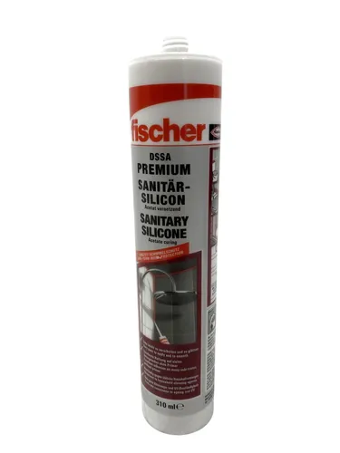FISCHER DSSA PREMIUM Sanitärsilikon 310ml