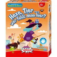 Hexe, Tier... wer fehlt denn hier?, Würfelspiel von AMIGO