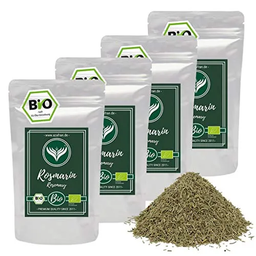 Azafran BIO Rosmarin getrocknet - Perfekt auch als Rosmarintee 1kg