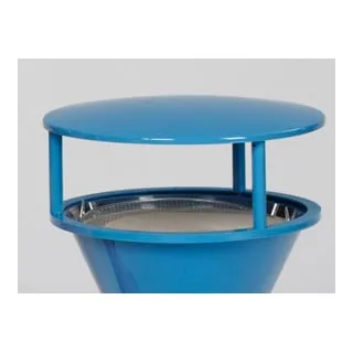 Mülleimer Zubehör VAR Dach Kunststoff blau von VAR