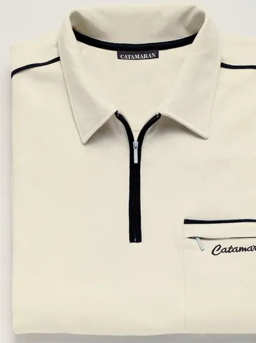 Witt T-Shirt Langarm-Poloshirt . von Witt