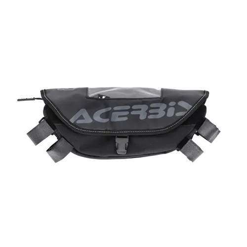 Acerbis Werkzeugtasche 2.5 L, Schwarz/Grau - MX Werkzeugtasche von Acerbis, kompakte 2.5 L Größe für optimale Organisation, ideal für Motorradfahrer und Outdoor-Enthusiasten