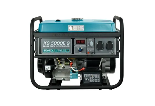 Könner & Söhnen Stromerzeuger KS 5000E G – Leistungsstarker Dual-Fuel Generator