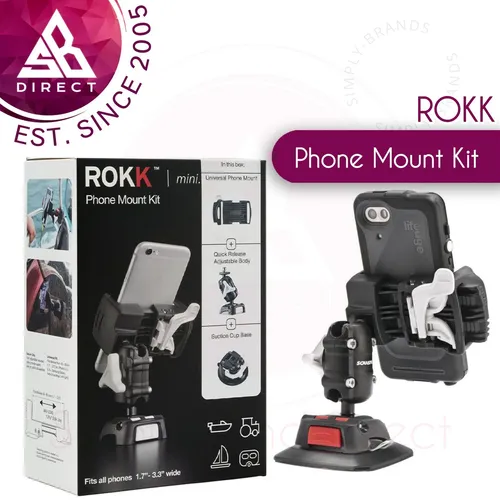 Rökk Mini Universal Handy Halterung Mit Selbstklebend Basis für Boote Auto Lkw