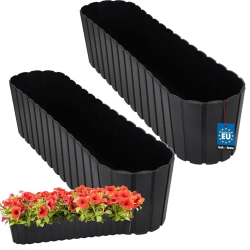 KOTARBAU® 2er Set Blumenkasten Balkon