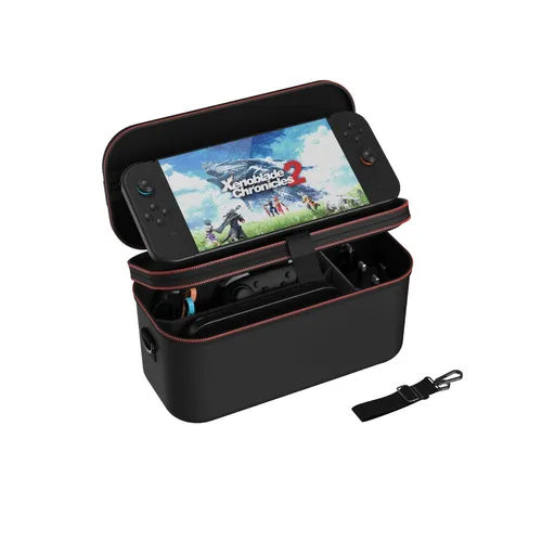 QWARE Transportcase kompatibel mit Nintendo Switch 2 schwarz