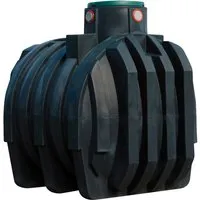 4rain MONO Erdtank Haus-Premium Set 6.800 Liter - Regenwassertank mit monolithischer Bauweise, ideal zum Selbsteinbau. Inklusive geräuscharmer Pumpe für bedarfsgerechte Trinkwasserversorgung.