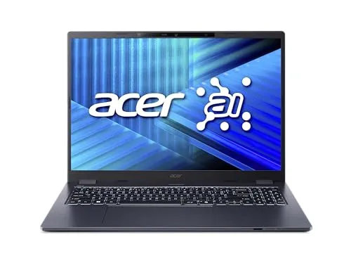 Acer TravelMate P4, TMP416-74-TCO, Ultrabook/Laptop, 16 Zoll WQXGA, Intel Core Ultra 7 255H, 64GB RAM, 2TB SSD, Intel Arc 140T, Windows 11 Pro, Blau