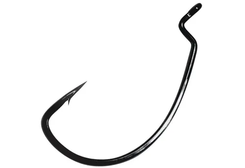 Gamakatsu Offset-Haken Gamakatsu EWG SL Hook Worm Offset schwarz - Offsethaken