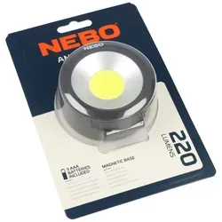 Produktbild NEBO LED Arbeitsleuchte ANGLE LIGHT mit Magnet 220lm und 3.5h Leuchtdauer wasserfest IPX4
