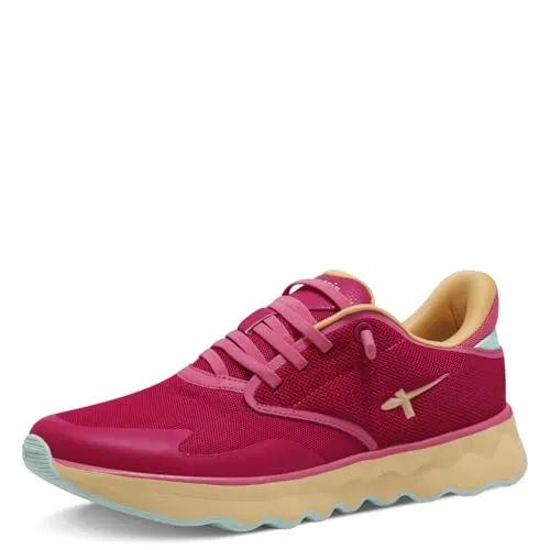 Tamaris Schnürer Damen Vegan sportlich pink, EU 36 in pink von Tamaris