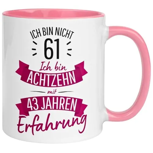 Kaffee- & Teebecher Pink von Momentals
