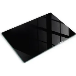 Küchenabdeckung aus Glas - 80x52 cm - Schwarze Spritzschutzplatte - Hochwertige Küchenrückwand aus 4 mm dickem, gehärtetem Sicherheitsglas. Kratzfest, stoßfest und wasserbeständig. Das moderne Design mit 3D-Effekt verleiht Ihrer Küche eine stilvolle Note. Individuelle Anfertigung nach Bestellung.