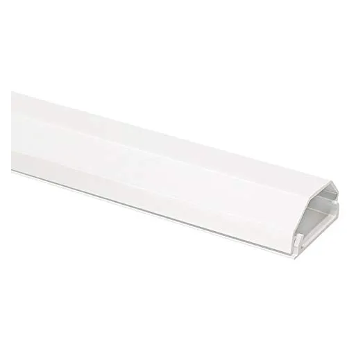 mywall HZ4-1,1WL 1 m Alu Kabelkanal für Wandhalterungen (Ober- und Unterseite) weiß