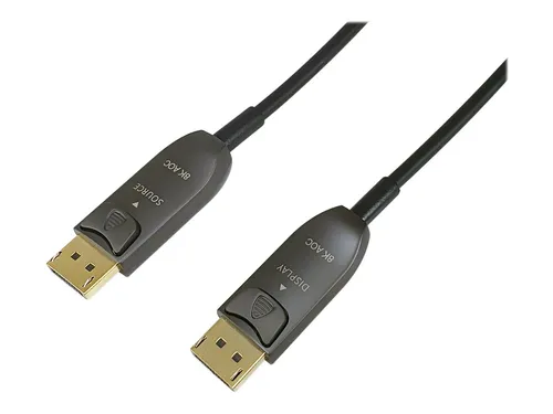 Equip DisplayPort-Kabel 15m - 8K Unterstützung - Sonstige - Aktives DisplayPort-Kabel 1.4, ideal für hochauflösende 8K-Displays mit 30 Hz, sorgt für gestochen scharfe Bildqualität.