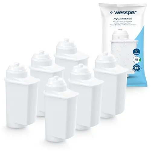 Wessper Wasserfilter Kartusche für Kaffeevollautomaten 6er Pack