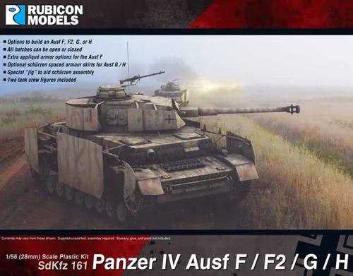 Panzer IV Ausf. F1 bis H - Rubicon Models