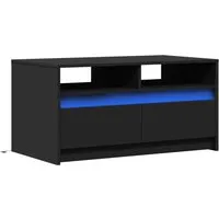 vidaXL LED Couchtisch mit Stauraum von vidaXL