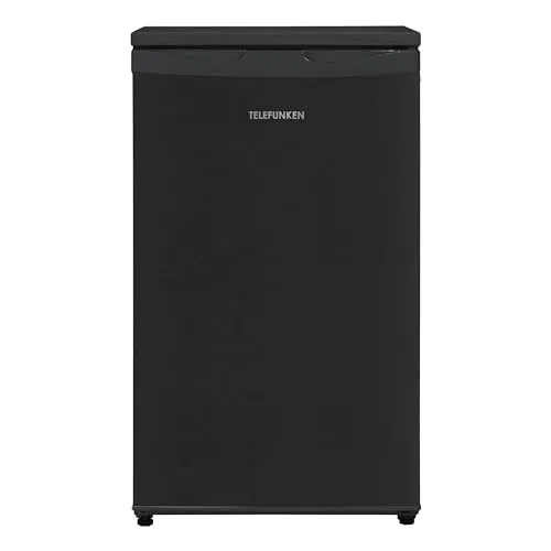 Telefunken Kühlschrank CF-33-101-DI2 - Kühlschrank mit 89 Litern Nutzinhalt und Gefrierfach, ideal für kleine Küchen. Freistehend, energieeffizient mit abtauautomatischem Kühlraum und wechselbarem Türanschlag.