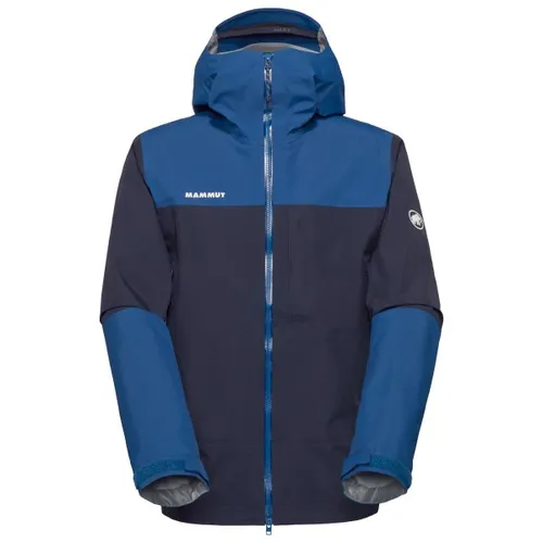 Mammut Alto Guide Hardshell Jacke XL blau - Wasserdichte Hardshelljacke für Bergtouren in Größe XL. Winddicht und mit praktischen Belüftungs-RVs ausgestattet. Ideal für Outdoor-Abenteuer und anspruchsvolle Einsätze.