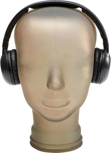 Glas Kopfhörer Halter zimt gold 29 cm Kare Design 53398 Deko Kopf Dekoration