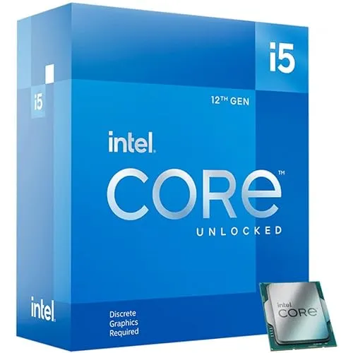 INTEL Core i5-12600KF 3,6GHz LGA1700 Box - Prozessor mit 10 Kernen und hoher Leistung für Gaming und kreative Anwendungen, ideal für anspruchsvolle Nutzer.