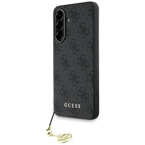 Guess Charms Collection Schutzhülle für Samsung Galaxy A56 - Stylische Hardcover Schutzhülle in Schwarz, idealer Schutz für Ihr Samsung Galaxy A56 und gleichzeitig ein modisches Accessoire.