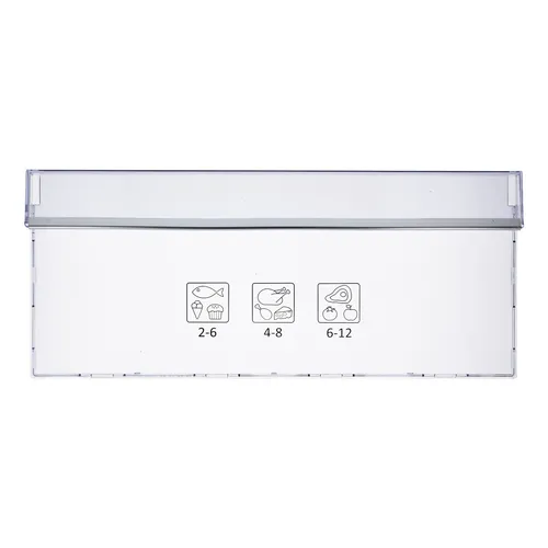 Frontgriffblende für Gefrierschublade oben kompatibel mit Beko Kühlgefrierkombi