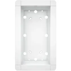 Ritto 18832/20 Rahmen AP 2fach silber - Zubehör für Türsprechanlagen, eleganter 2-fach Rahmen in Silber, ideal für die individuelle Anpassung Ihrer Ritto TwinBus Türstation.