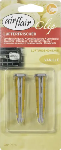 airflair Lufterfrischer Clip Vanille