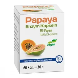 Papaya Enzym Kapseln