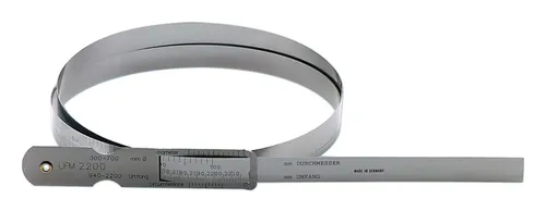 Helios Preisser Umfangbandmaß 5960 - 7230 mm - Präzises Maßband für exakte Messungen, ideal für Handwerk und Bau mit einer flexiblen Länge von 5960 bis 7230 mm.
