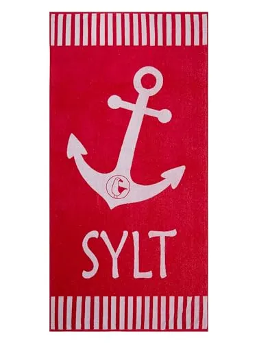 Strandtücher Rot von Schietwetter