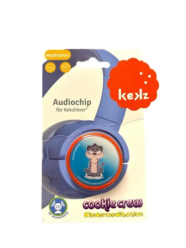 Kekz Audiochip für Kekzhörer, Cookie Crew Kindermeditation 3D Wunderklang
