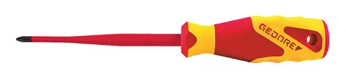 Gedore VDE 2162 PZ 2 2824477 Kreuzschlitz-Schraubendreher PZ 2 Klingenlänge: 100mm