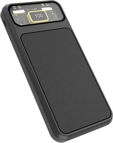 Powerbank 10000 mAh USB Typ C Externer Akku 22,5 W Powerbank Schwarz