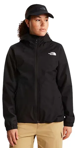 The North Face Damen Jacke QUEST MONO S - Minimalistische Damenjacke für alle Wetterbedingungen, ausgestattet mit wasserdichtem und atmungsaktivem DryVent-Gewebe. Ideal für Stadt und Natur, mit verstellbarer Kapuze und nahtversiegelter Konstruktion für optimalen Wetterschutz.
