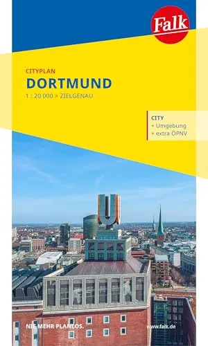 Falk Cityplan Dortmund 1:20.000