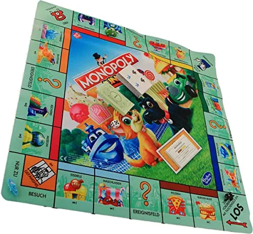 Hasbro Monopoly Junior XL Spielmatte
