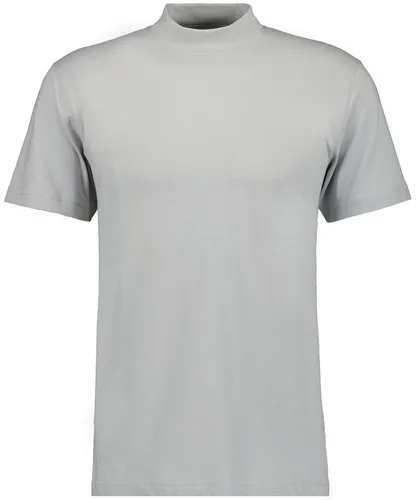 RAGMAN Stehkragenshirt Herren, Gr. S, Silber in silber von RAGMAN