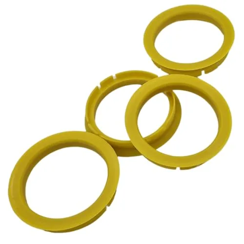 4x Zentrierringe 70,0-60,1 I 70,0 auf 60,1 Hellgelb Zentrierring