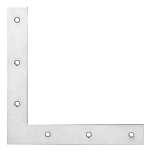 Pollmann Haustürwinkel 300 x 300 mm hell verzinkt - 1223000