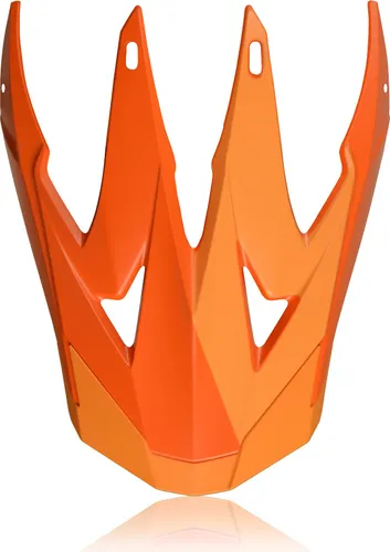 Acerbis Visier X-Racer VTR Orange 0023445.201 - Motorrad-Headsets, leuchtendes orangefarbenes Visier für optimale Sichtbarkeit und Sicherheit beim Fahren.