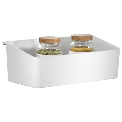 tesa KITCHEN Box SET - Praktisches Set für die Küche, ideal zur Aufbewahrung und Organisation von Lebensmitteln und Utensilien.