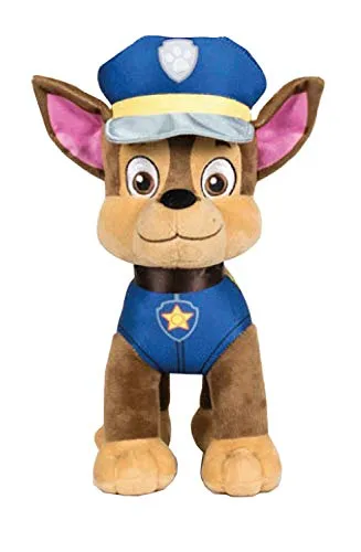 POS Handels GmbH 31830 Patrol Plüschfigur Marshall, Weichpuppe ca. 21 cm groß, schon für Kleinkinder geeignet, wunderbar weich, Puppe zum Kuscheln und Liebhaben, ideal als Geschenk