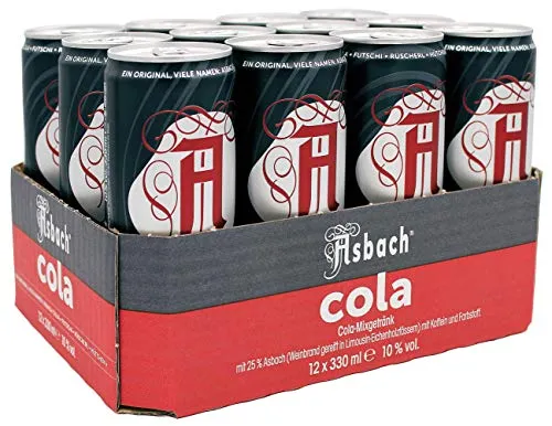 Asbach Uralt & Cola Mixgetränk 10,0 % vol 0,33 Liter Dose