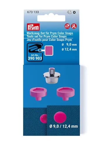 PRYM Werkzeug-Set für Color Snaps (9 mm / 12,4 mm)
