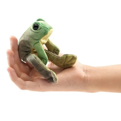 Folkmanis 2780 Fingerpuppe Sitzender Frosch